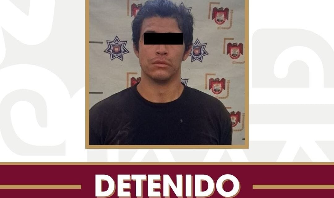 Detiene SSPCM a sujeto por acoso sexual en la colonia División del Norte