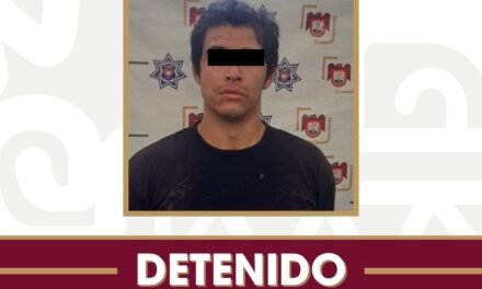 Detiene SSPCM a sujeto por acoso sexual en la colonia División del Norte