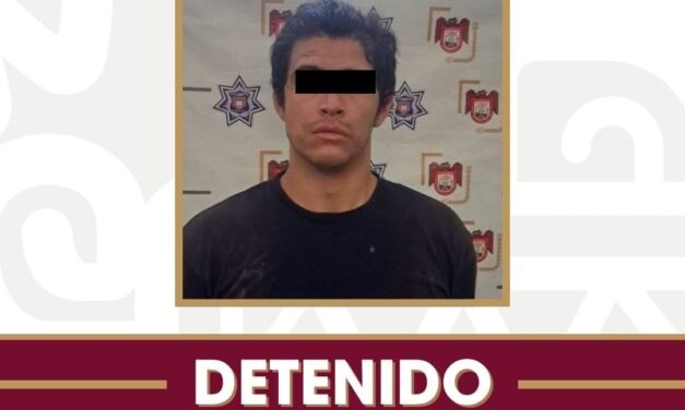 Detiene SSPCM a sujeto por acoso sexual en la colonia División del Norte