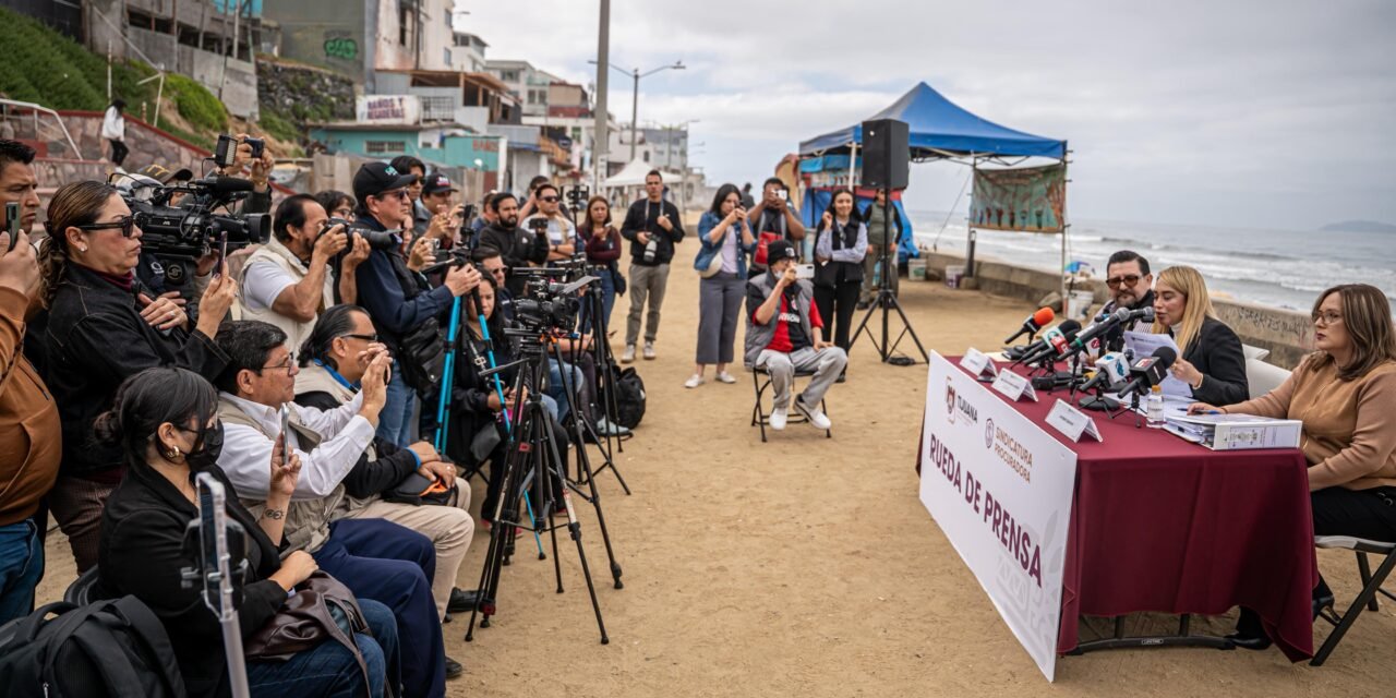Informa Sindicatura Procuradora del XXV Ayuntamiento de Tijuana sobre la investigación en curso de la obra del Malecón