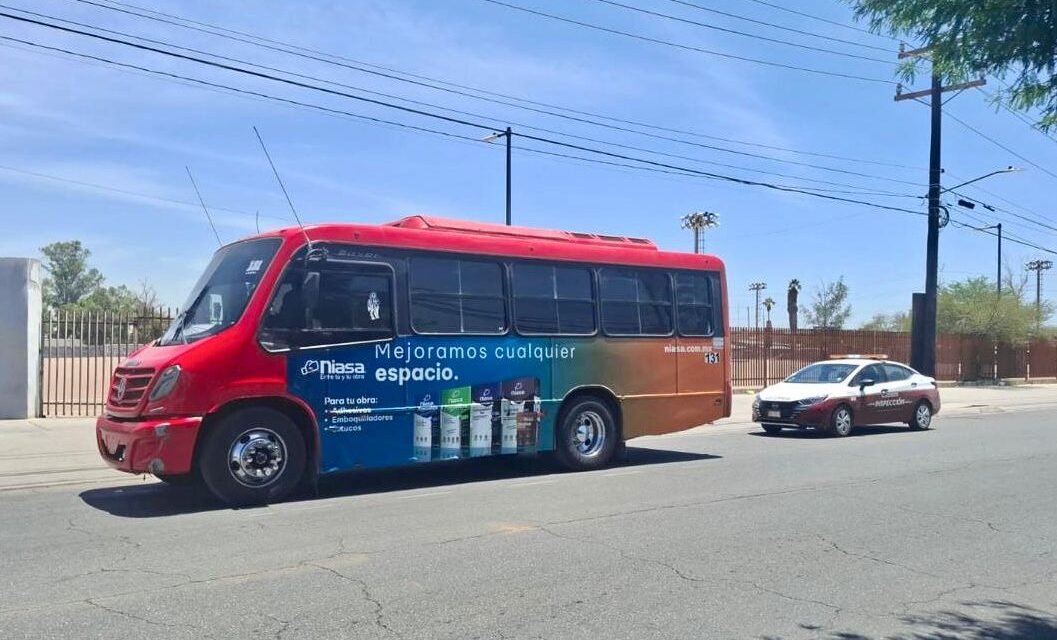 A PARTIR DEL 15 DE MAYO EN MEXICALI, TRANSPORTE PÚBLICO MASIVO DEBERÁ ENCENDER AIRE ACONDICIONADO