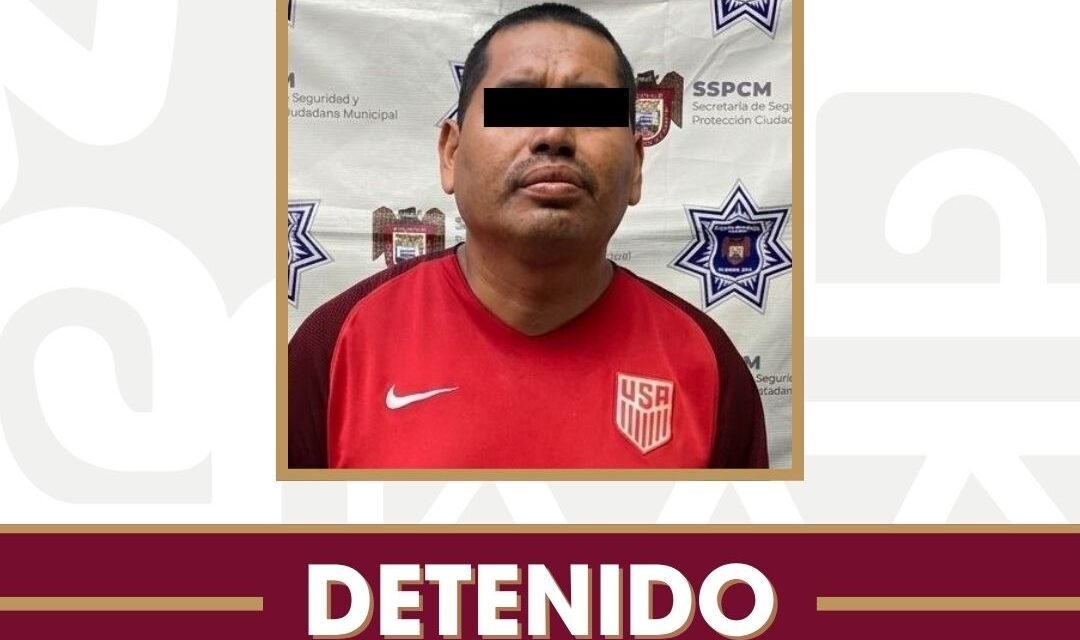 Arresta Policía Municipal a presunto homicida