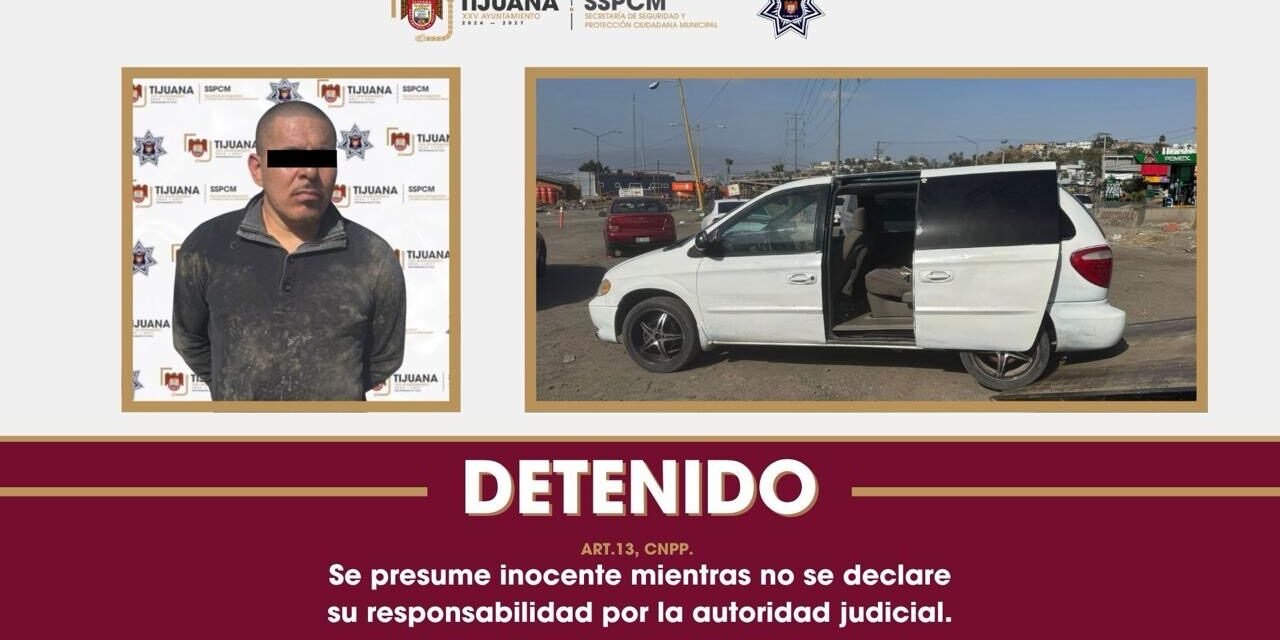 Asegura Policía Municipal a conductor por atropellar a oficial en intento de huida