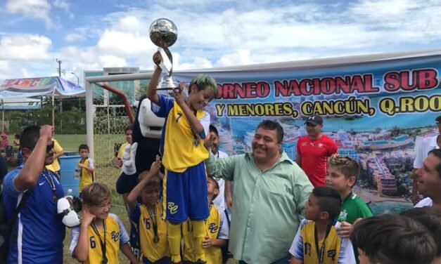 Baja California, campeón del Nacional de Fut Sub-9