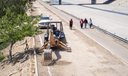 Da Ismael Burgueño banderazo de inicio de obra de rehabilitación y ampliación de la Ciclovía Río Tijuana