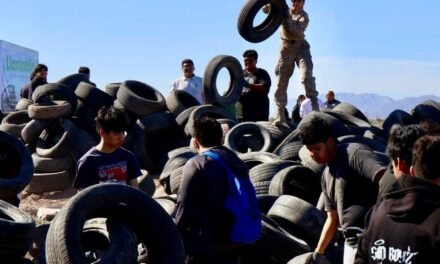 FRENAN RIESGOS SANITARIOS TRAS RETIRAR MÁS DE MIL 300 NEUMÁTICOS EN MEXICALI