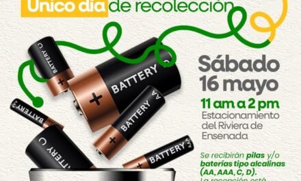 “BAJA LAS PILAS”: CONVOCAN A LLEVAR BATERÍAS ALCALINAS A CENTRO DE ACOPIO