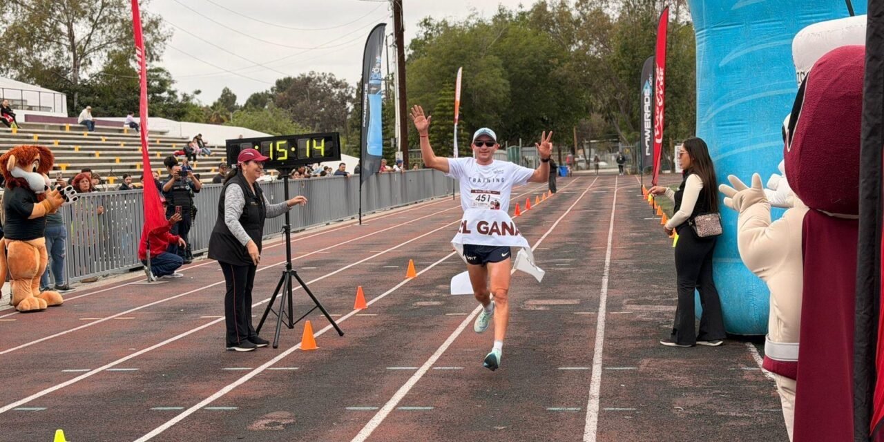 Reúne Gobierno Municipal de Tijuana a más de mil participantes en la 2da. Carrera 5K ‘Corre Sin Tabaco’