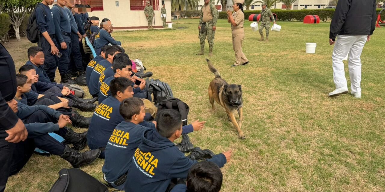 Fortalece SSPCM formación de jóvenes a través de visita educativa a la Zona Naval de Ensenada