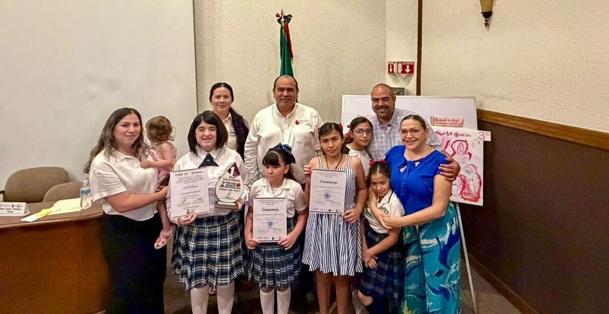 PREMIAN A NIÑAS DE BAJA CALIFORNIA POR PROMOVER DONACIÓN DE SANGRE EN CONCURSO DE DIBUJO “EXTIENDE TUS BRAZOS POR MÉXICO”