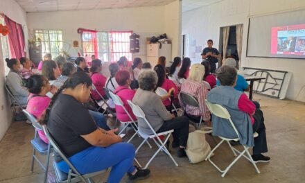 Imparte SSPCM plática preventiva en el Centro Comunitario Horóscopo para erradicar la violencia y fomentar la cultura de la denuncia