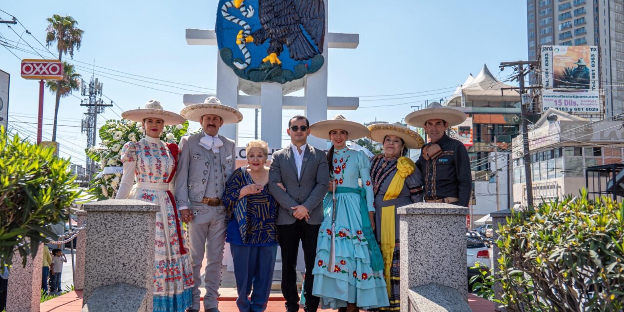 Encabeza Abdiel Gutiérrez Coronado ceremonia por el CXV Aniversario de la Defensa Heroica de Tijuana en 1911