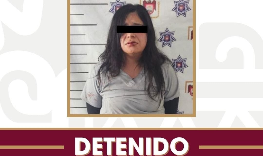 Detiene SSPCM a mujer por agredir y lesionar a dos policías municipales en la colonia Sánchez Taboada