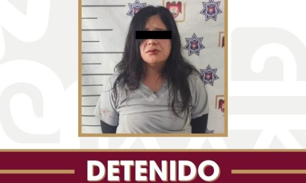 Detiene SSPCM a mujer por agredir y lesionar a dos policías municipales en la colonia Sánchez Taboada