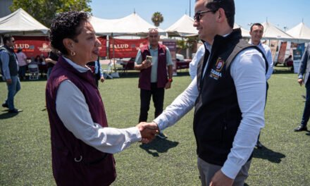 Reconoce alcalde Abdiel Gutiérrez labor de las autoridades federales durante la Feria de la Paz