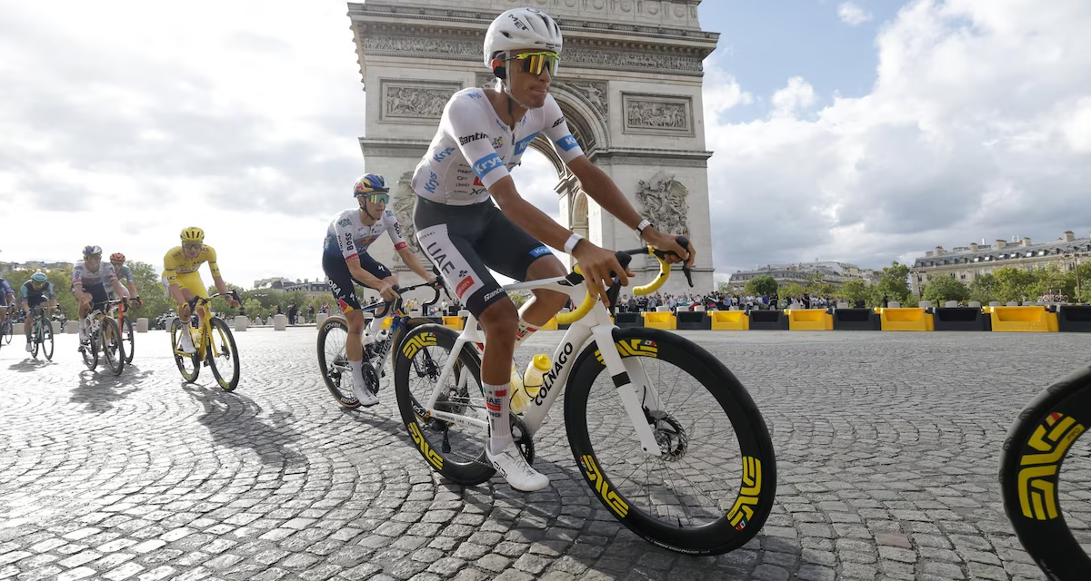 Isaac del Toro hace historia al terminar como 3 lugar en el Tour de Francia