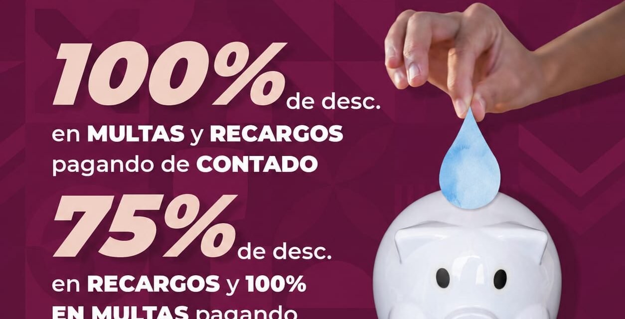 PROMUEVE SEPROA CONDONACIÓN DE MULTAS Y RECARGOS EN EL PAGO DEL AGUA