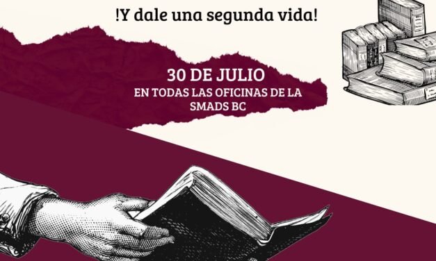 INVITA SECRETARÍA DE MEDIO AMBIENTE A PARTICIPAR EN LA CAMPAÑA “DONA TU LIBRO VIEJO”