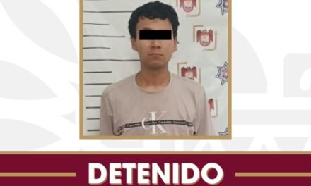 Detiene Policía Municipal a hombre por causar lesiones; contaba con orden de aprehensión activa por violencia familiar