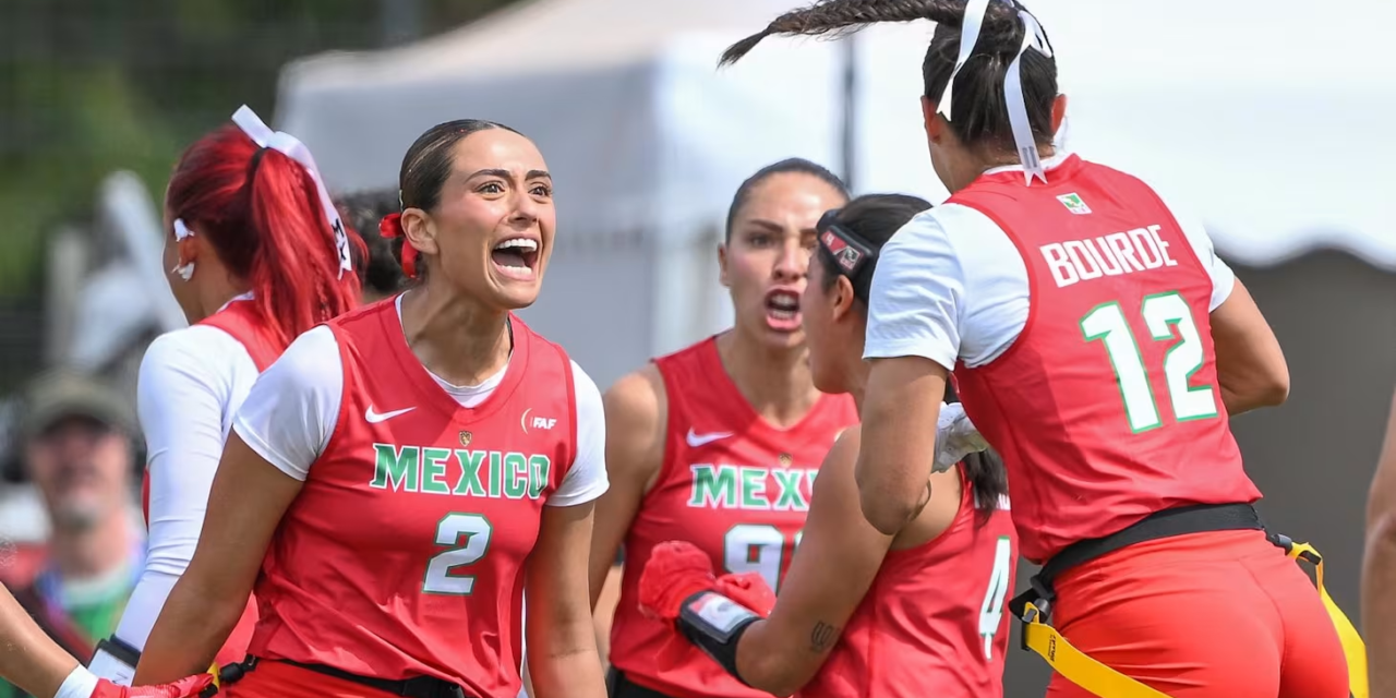 La selección mexicana femenil de flag football asegura una plaza en los Juegos Olímpicos de LA28