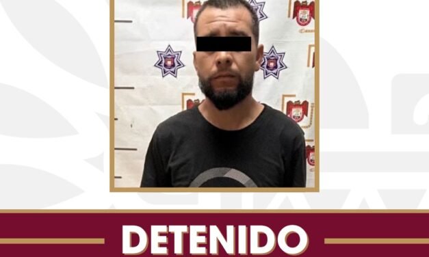 Intervienen policías municipales y detienen a hombre señalado por presunto abuso sexual contra una menor