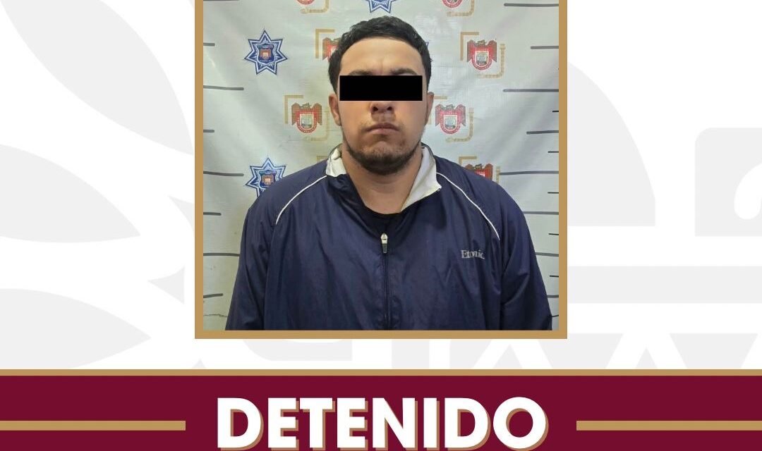 Asegura Policía Municipal a presunto responsable de homicidio en Tijuana