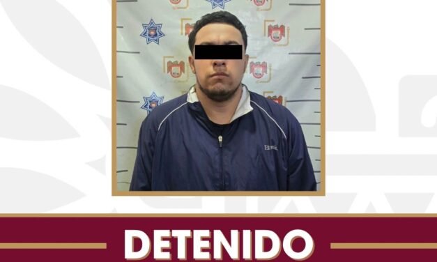 Asegura Policía Municipal a presunto responsable de homicidio en Tijuana