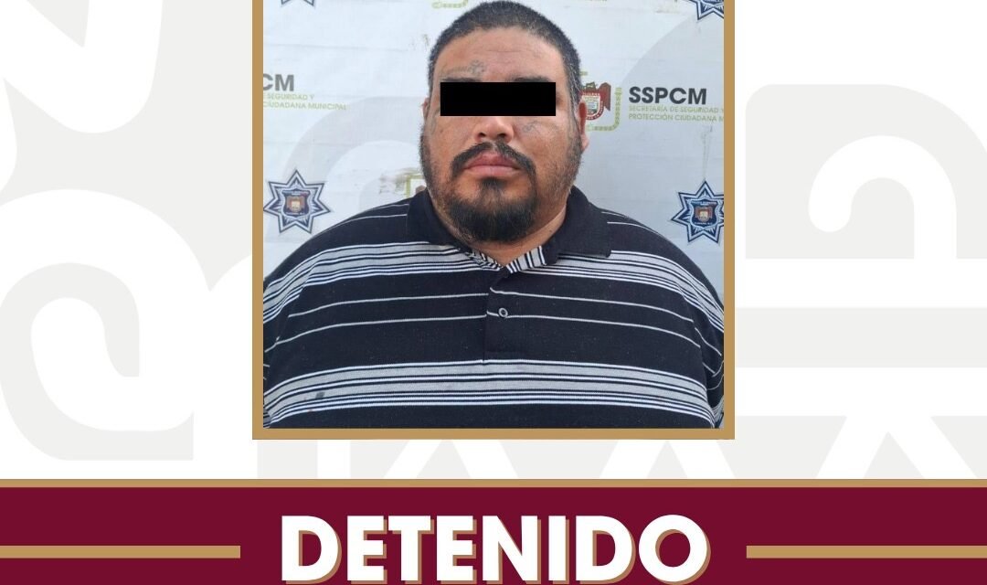 Detienen a un hombre por su presunta participación en delitos de violencia familiar