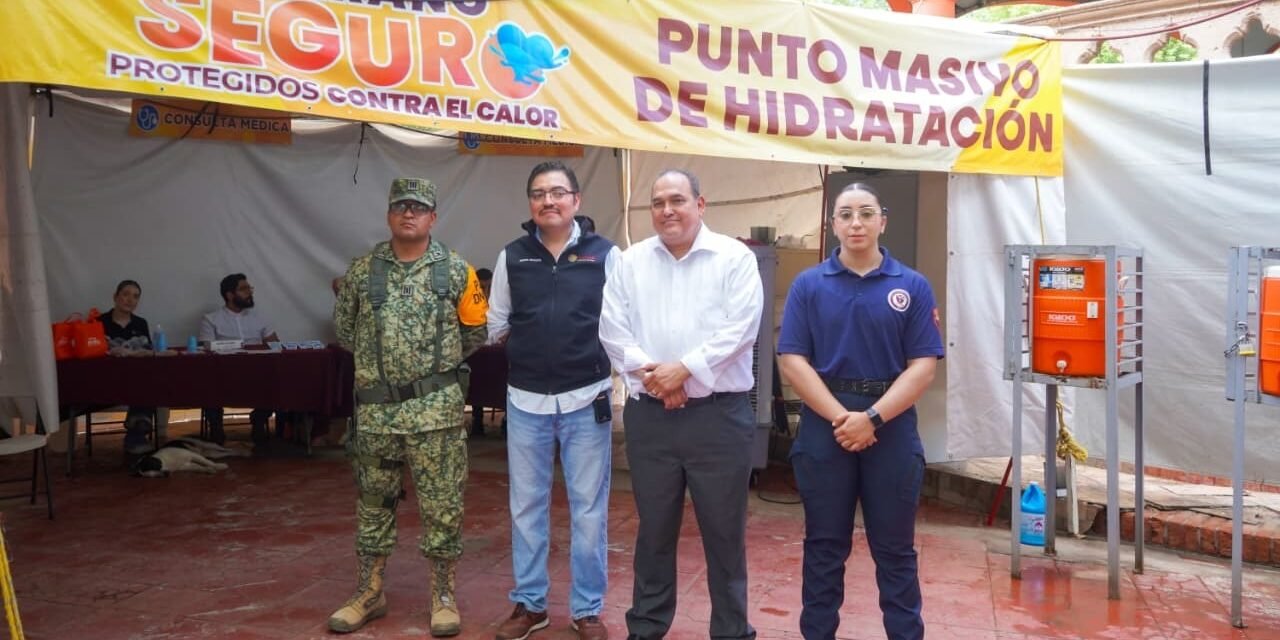 EXHORTA SECRETARÍA DE SALUD A EXTREMAR CUIDADOS ANTE CALOR Y HUMEDAD