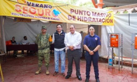 EXHORTA SECRETARÍA DE SALUD A EXTREMAR CUIDADOS ANTE CALOR Y HUMEDAD