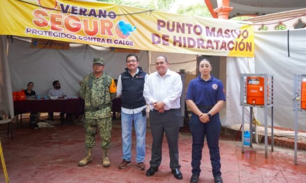 EXHORTA SECRETARÍA DE SALUD A EXTREMAR CUIDADOS ANTE CALOR Y HUMEDAD