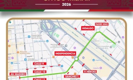 Realizará XXV Ayuntamiento de Tijuana desfile cívico-militar por el 216 Aniversario de la Independencia de México