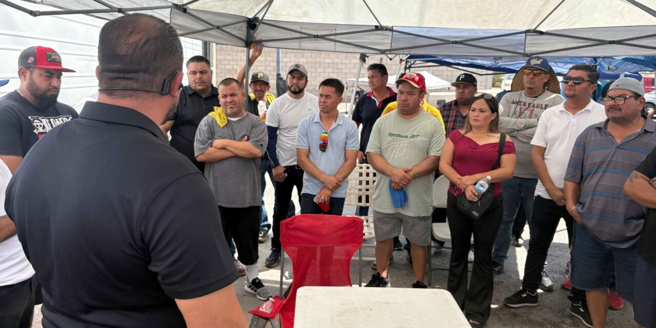 ACUERDA SECRETARÍA GENERAL DE GOBIERNO Y TRANSPORTISTAS MESA DE TRABAJO ANTE VISAS CANCELADAS EN GARITA MEXICALI-CALEXICO