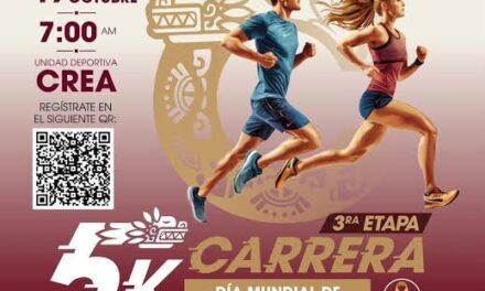 Invita XXV Ayuntamiento de Tijuana a participar en la tercera etapa de la carrera 5K por el Día Mundial de la Salud Mental