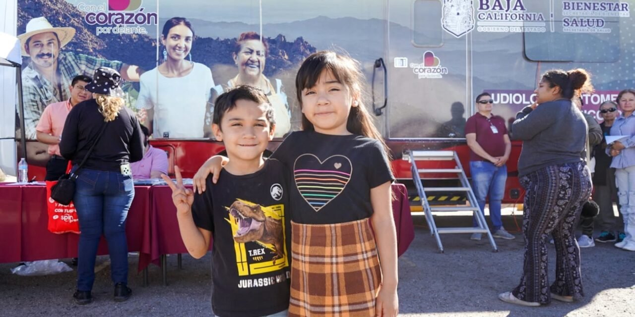 ESTA SEMANA HABRÁ CONSULTA Y SERVICIOS DE SALUD GRATUITOS EN MEXICALI, MANEADERO Y SAN QUINTÍN EN CARAVANAS DE SALUD
