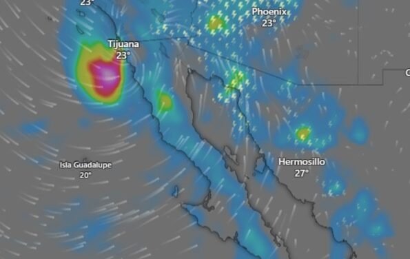 LLAMA PROTECCIÓN CIVIL BC A EXTREMAR PRECAUCIONES ANTE PRONÓSTICO DE LLUVIAS MUY FUERTES Y VIENTOS