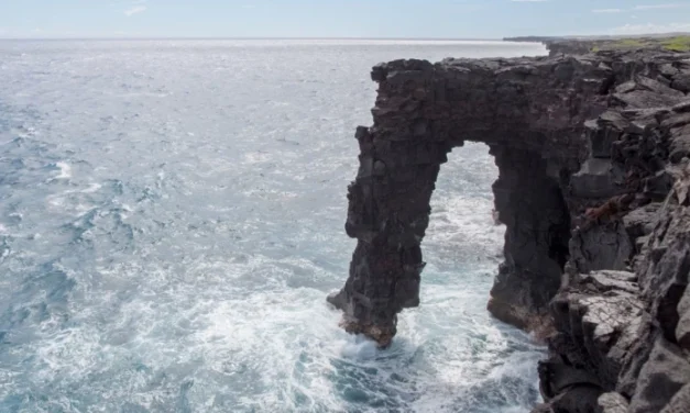 Se derrumba un arco marino tras más de 500 años