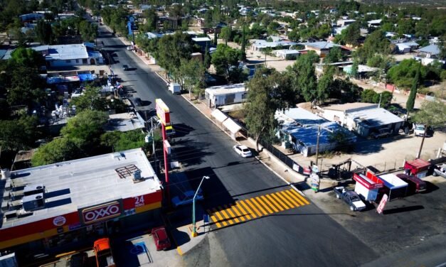 CONCLUYE RECICLADO ASFÁLTICO DE AVENIDA BENITO JUÁREZ EN EL HONGO: SIDURT