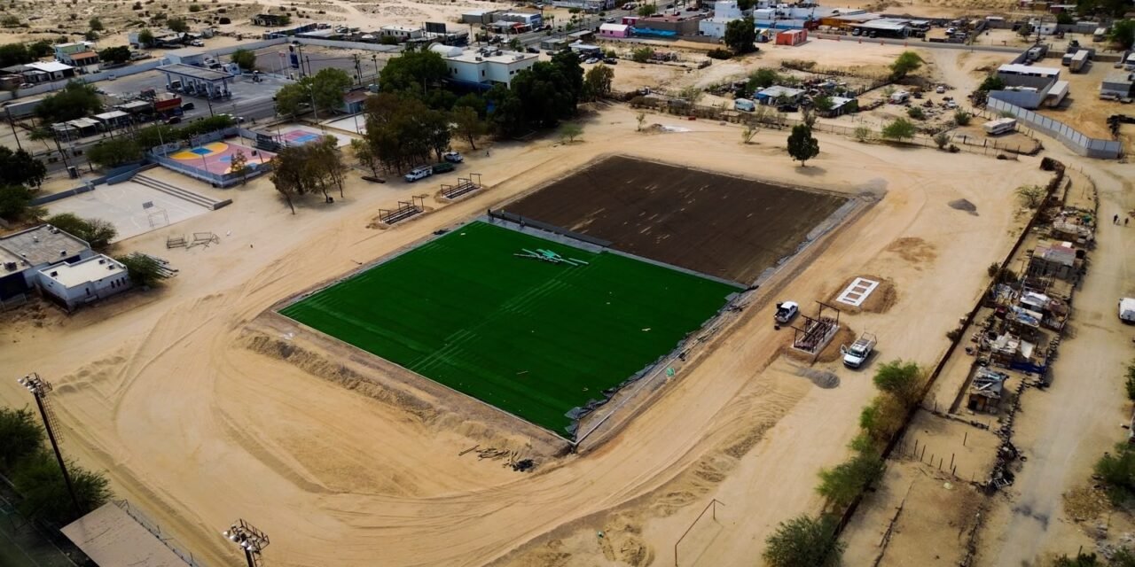 REGISTRA UNIDAD DEPORTIVA SAN FELIPE 65% DE AVANCE: SIDURT