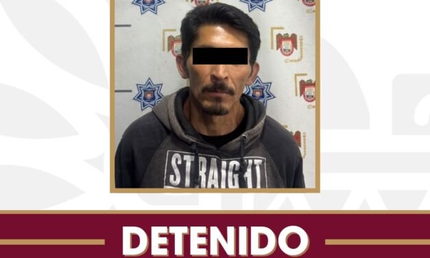 Detiene Policía Municipal a presunto responsable de abuso sexual; tras señalamiento de la víctima