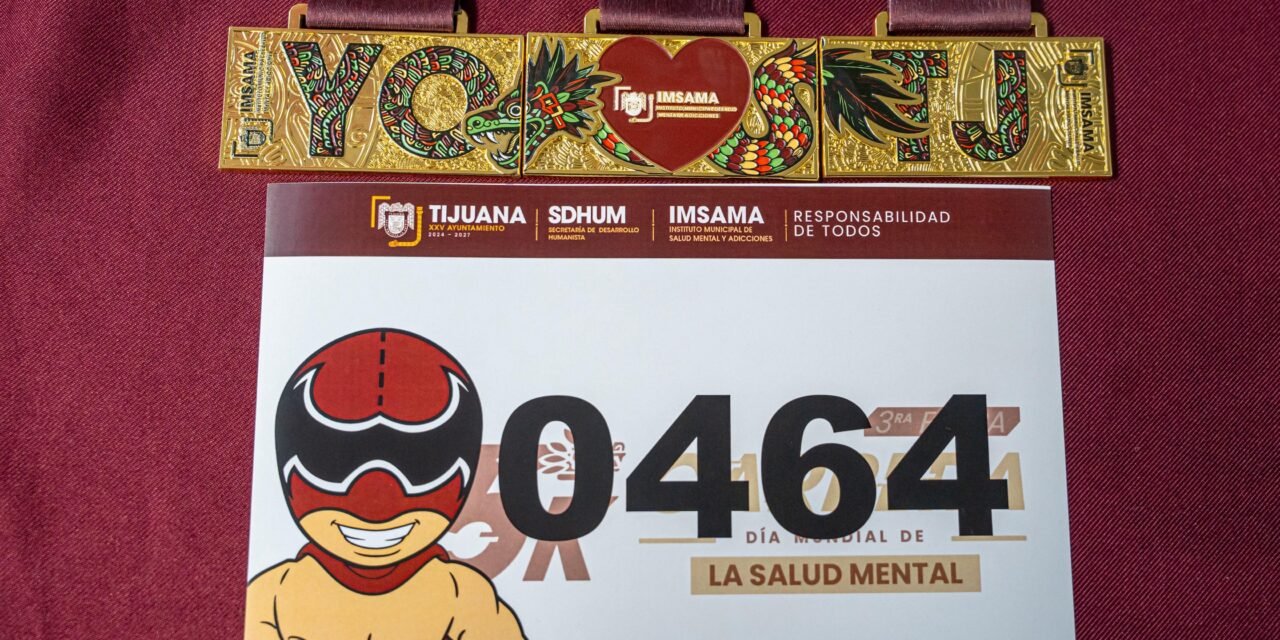 Realizará XXV Ayuntamiento de Tijuana tercera carrera 5K por la Salud Mental